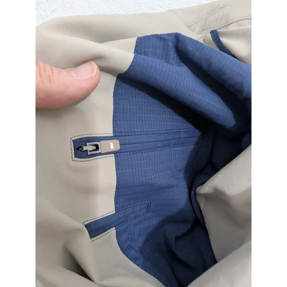 NEW Vineyard Vines OTG On The Go Lightweight Blazer Beige 2 Button Youth Boys 16
